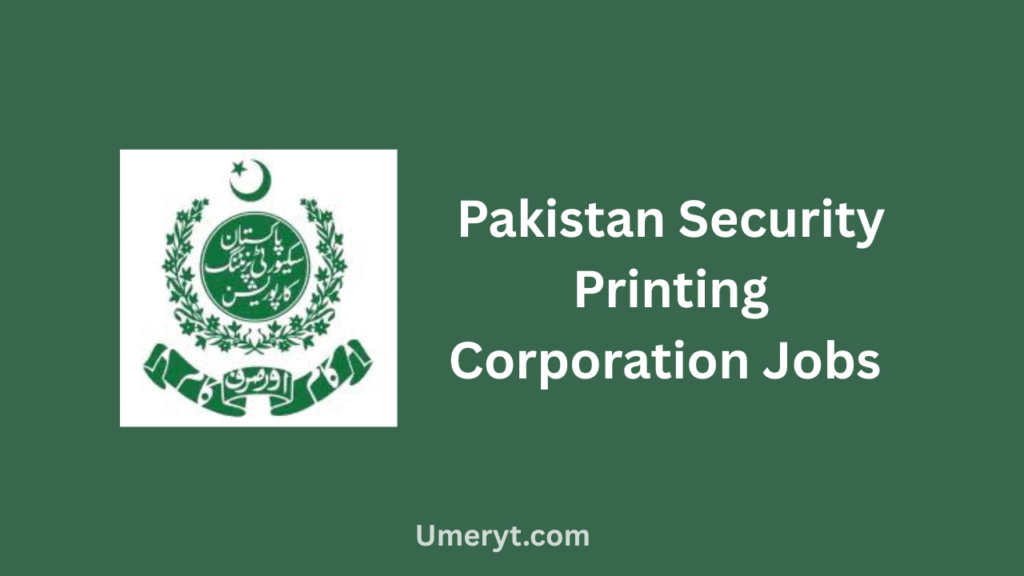 Pakistan Security Printing Corporation Jobs 2026 Online Apply – Company Secretary Career in Karachi